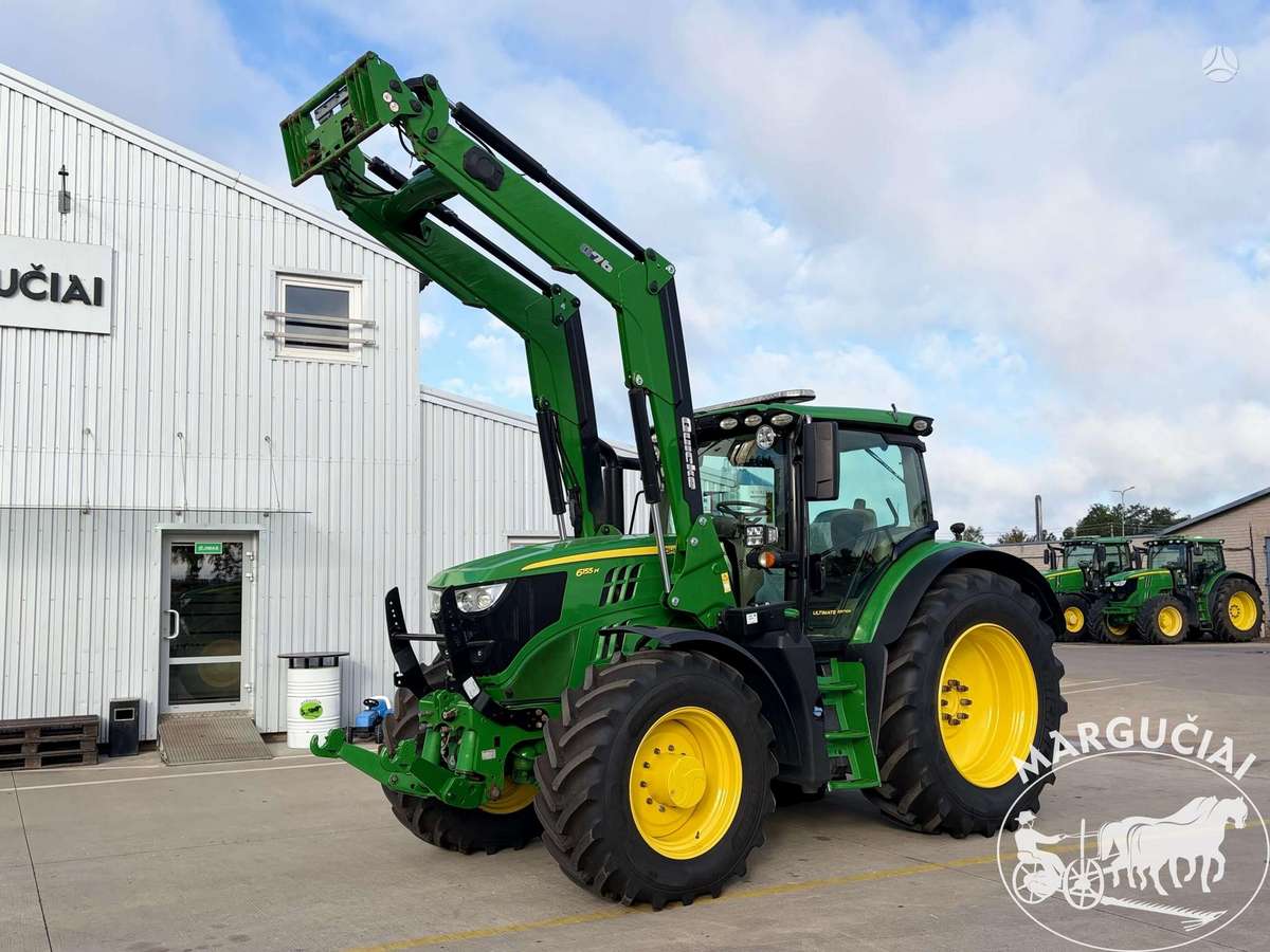 John Deere 6155R, 155 - 202 AG, tractors