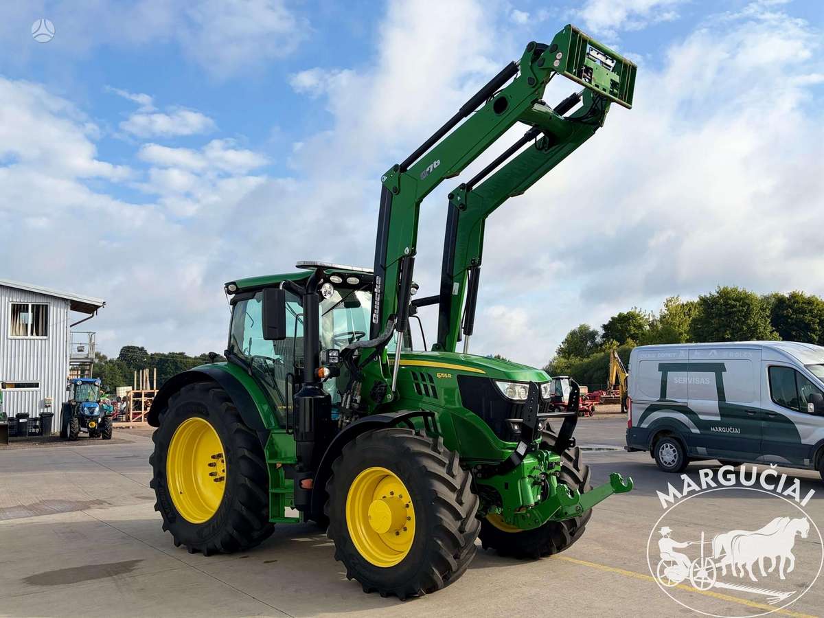 John Deere 6155R, 155 - 202 AG, тракторы