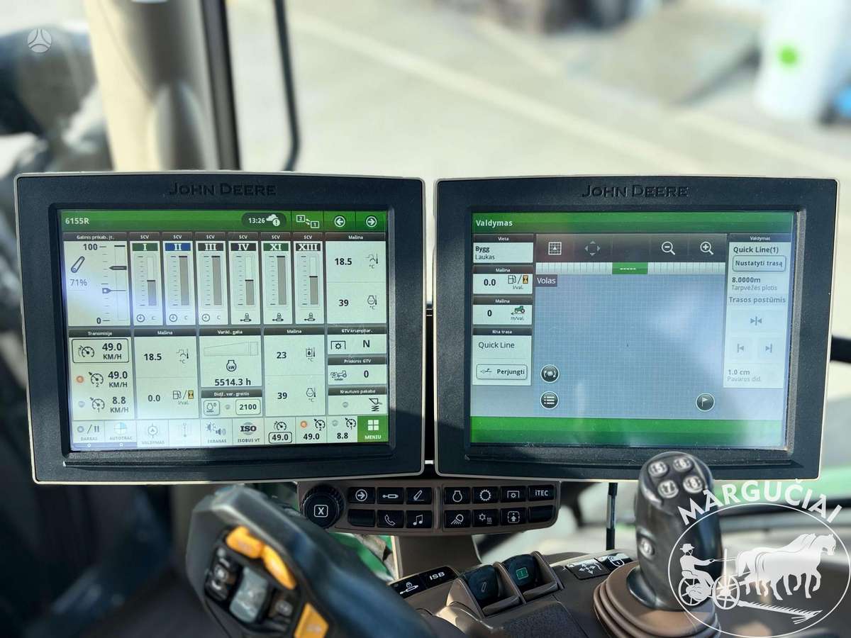 John Deere 6155R, 155 - 202 AG, тракторы