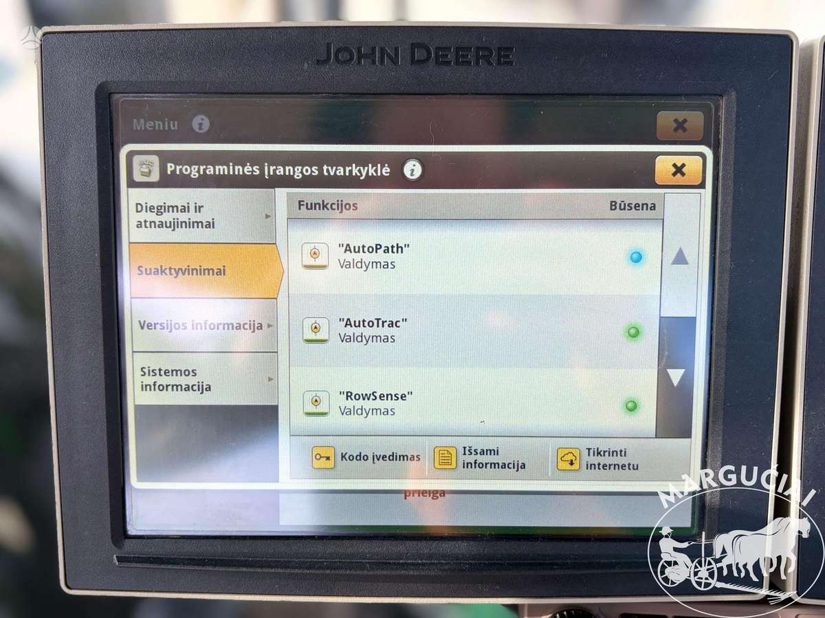 John Deere 6155R, 155 - 202 AG, тракторы