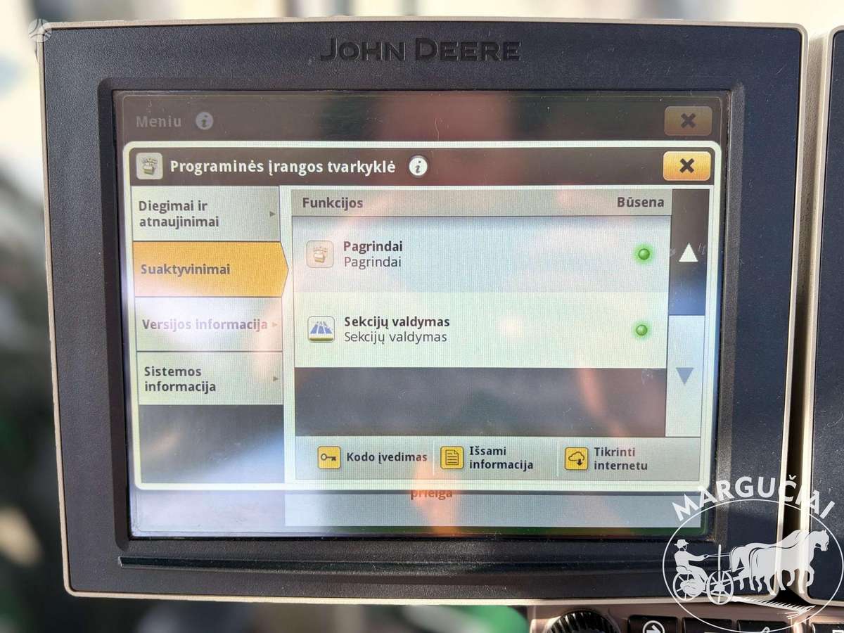 John Deere 6155R, 155 - 202 AG, тракторы