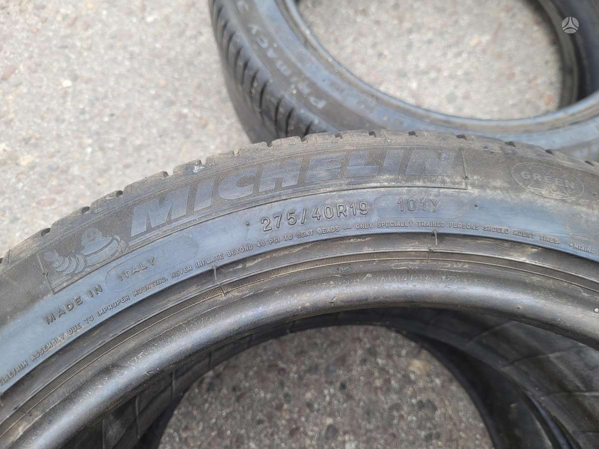 Michelin, vasarinės 275/40 R19