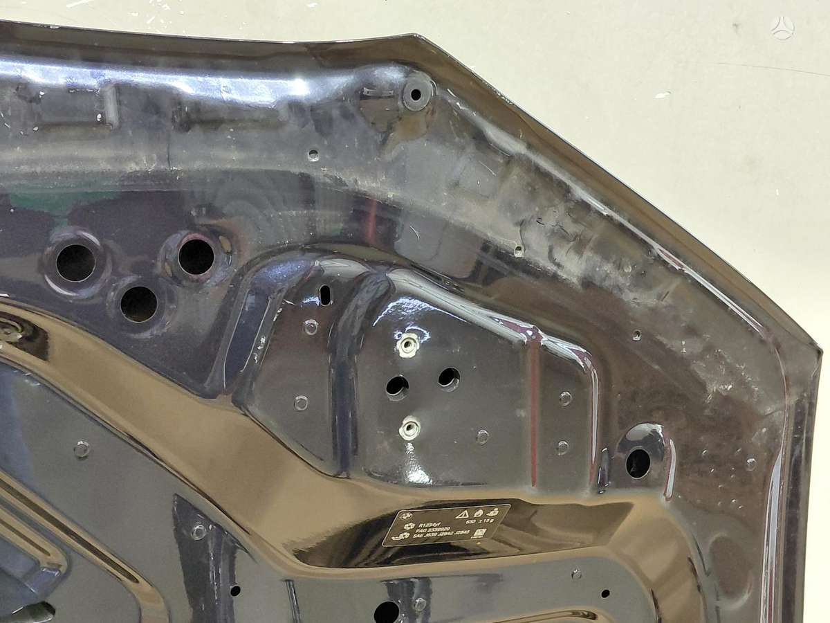 BMW X3 hood (front, rear)