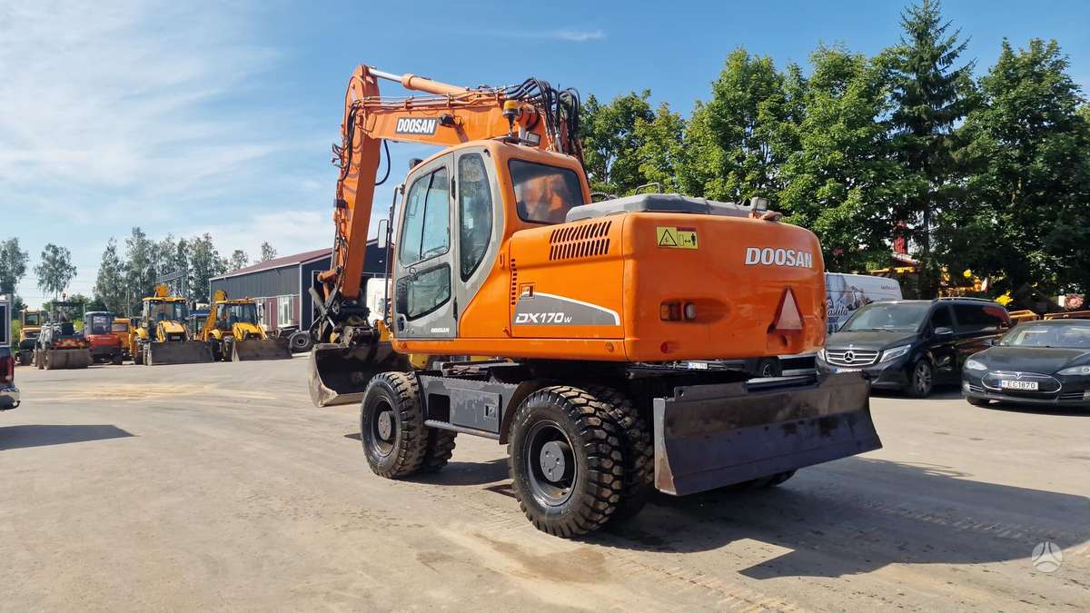 Doosan DX170W + Roto, excavator