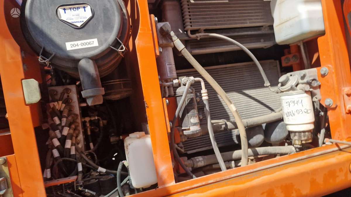 Doosan DX170W + Roto, экскаваторы