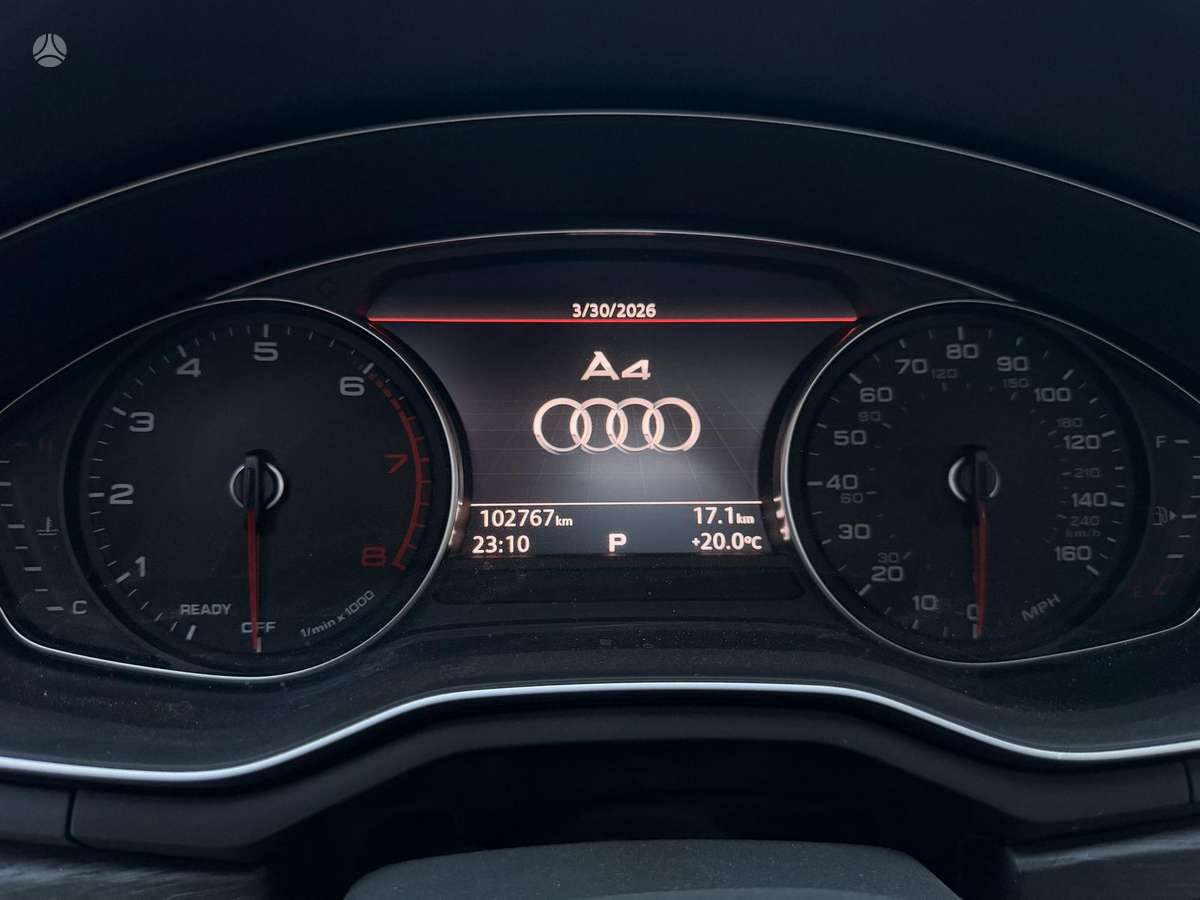 Audi A4, 2.0 l., saloon / sedan