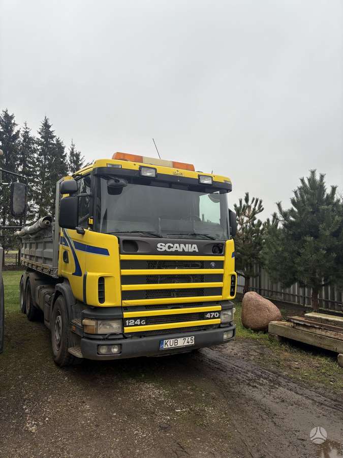 Scania 124G, dumpers / tippers