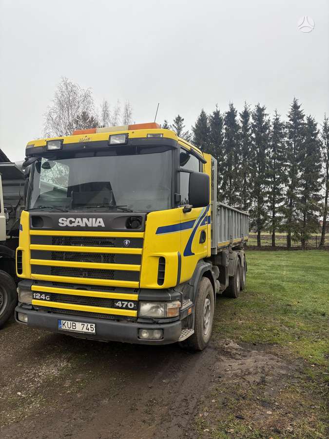Scania 124G, dumpers / tippers