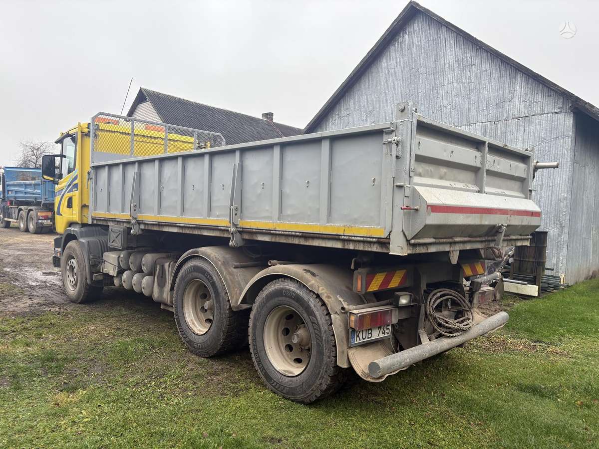 Scania 124G, dumpers / tippers