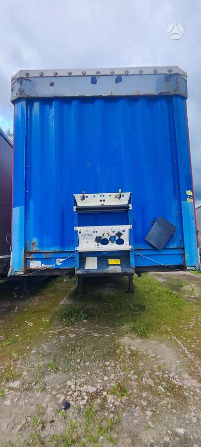 Schmitz Krone SD, curtainsider with dropside