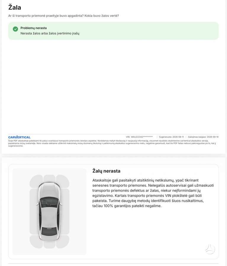 Audi A6, 2.0 l., Седан
