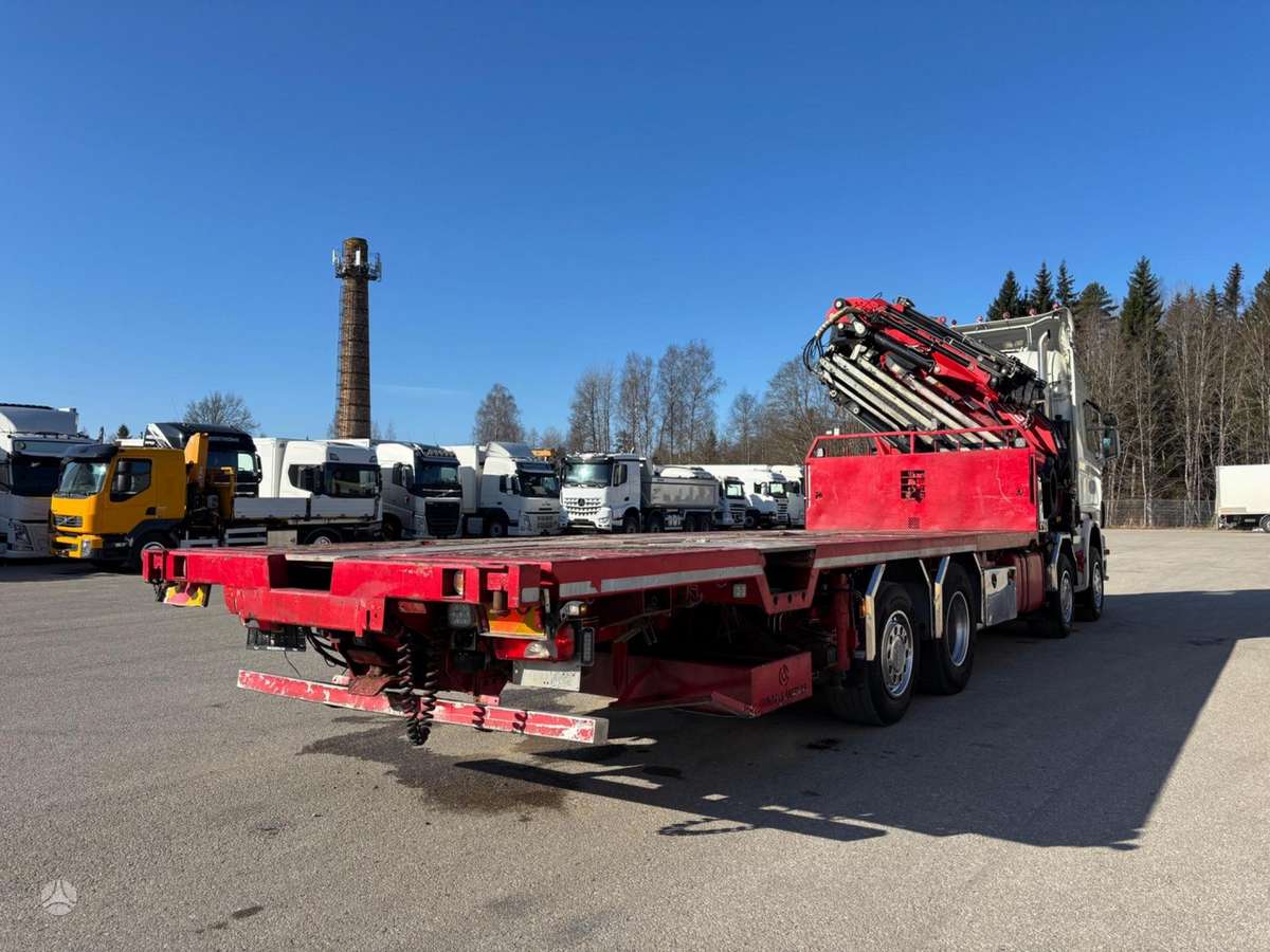 Scania G440, с краном
