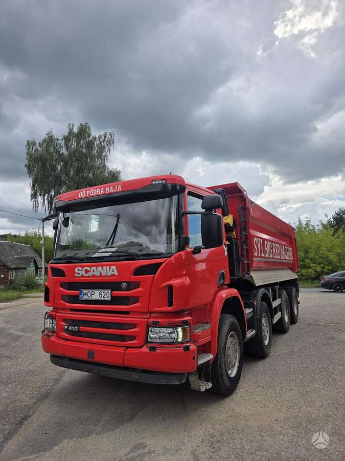 Scania P410, dumpers / tippers