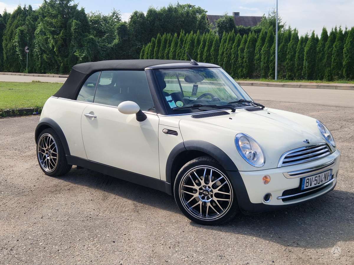 Mini Cooper, 1.6 l., convertible