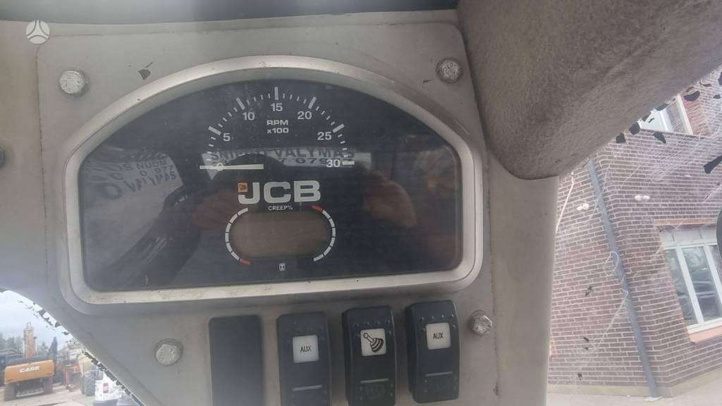 JCB 135HD, mini krautuvai