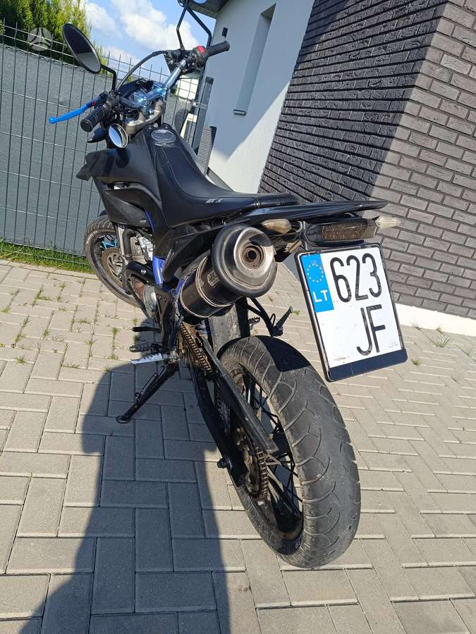 Yamaha WR 125X 125cc, supermoto