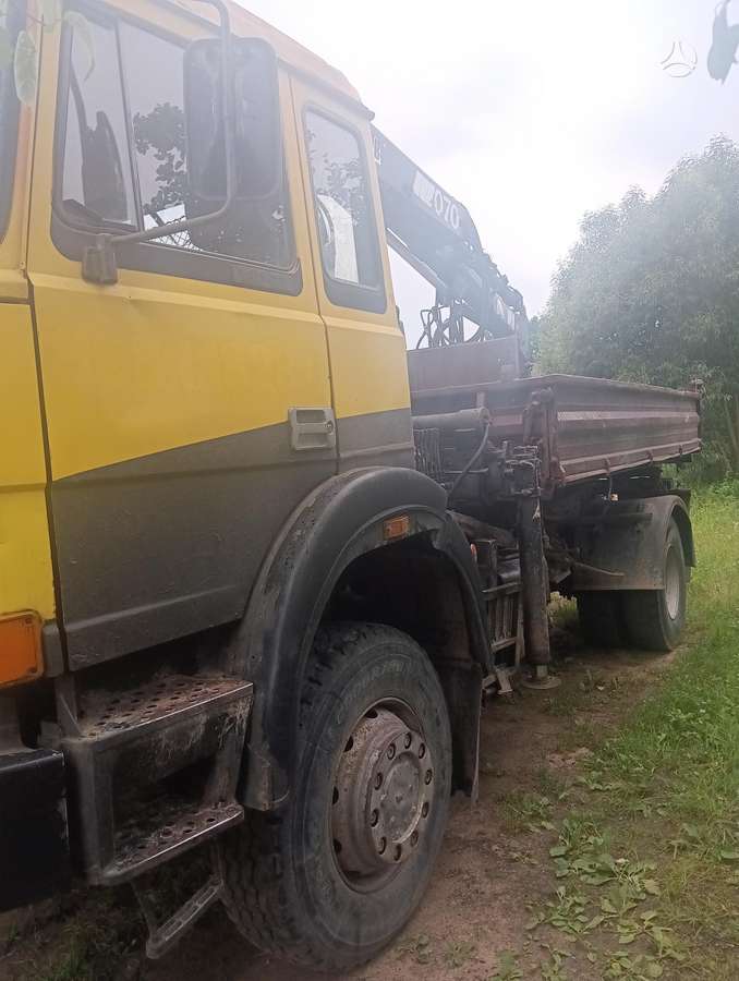 Iveco 160-23, dumpers with crane