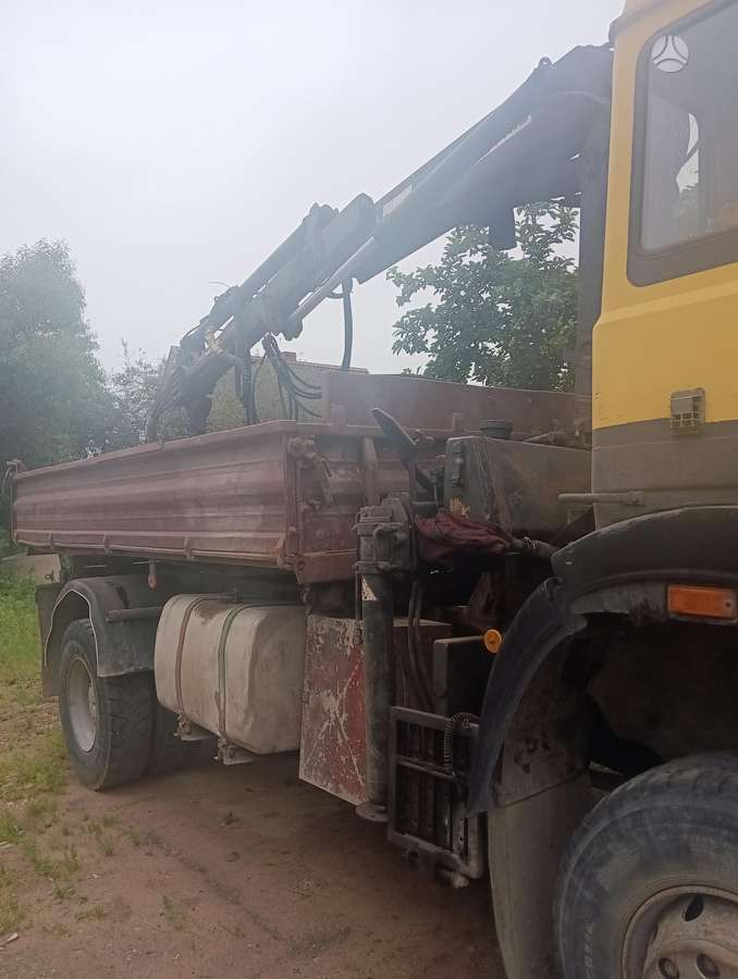 Iveco 160-23, dumpers with crane