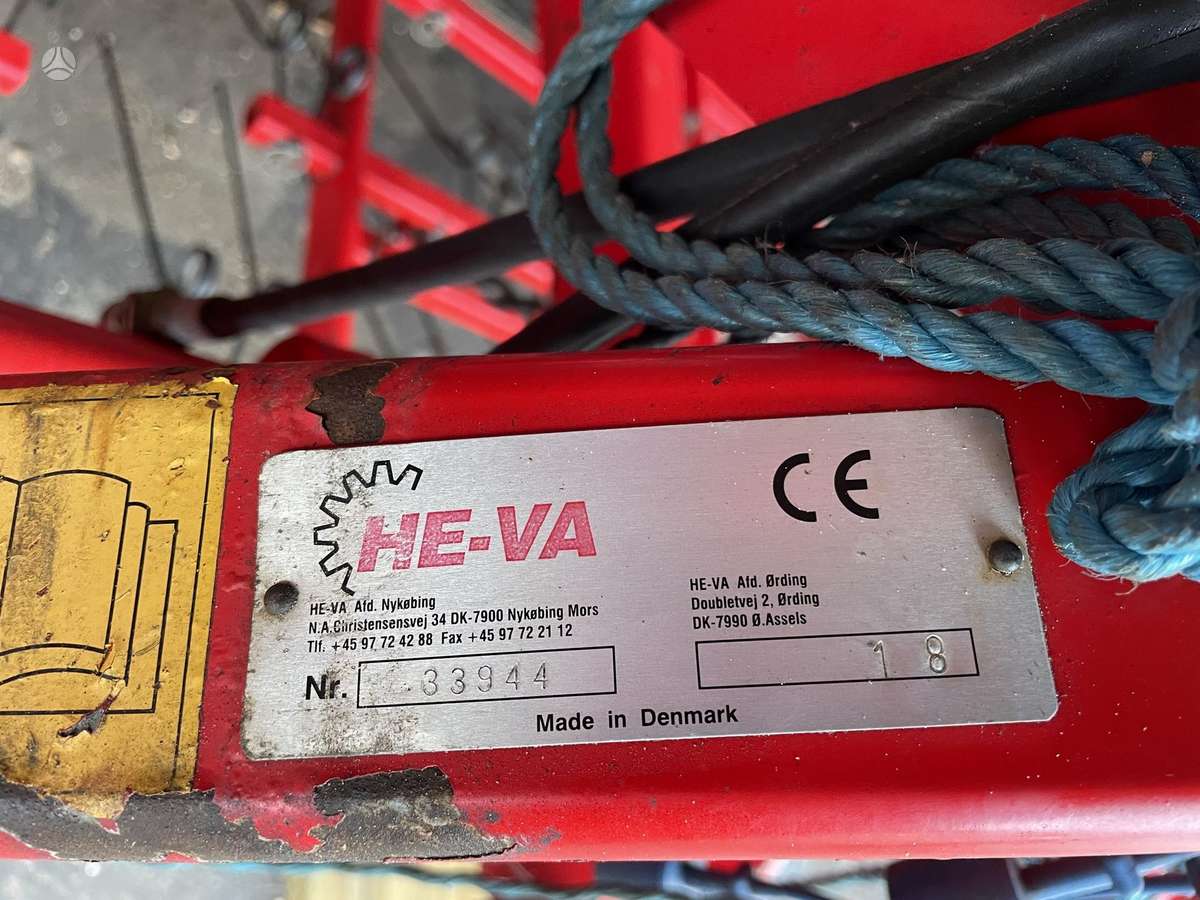 He-va Weeder HD, kultivatoriai,akėčios