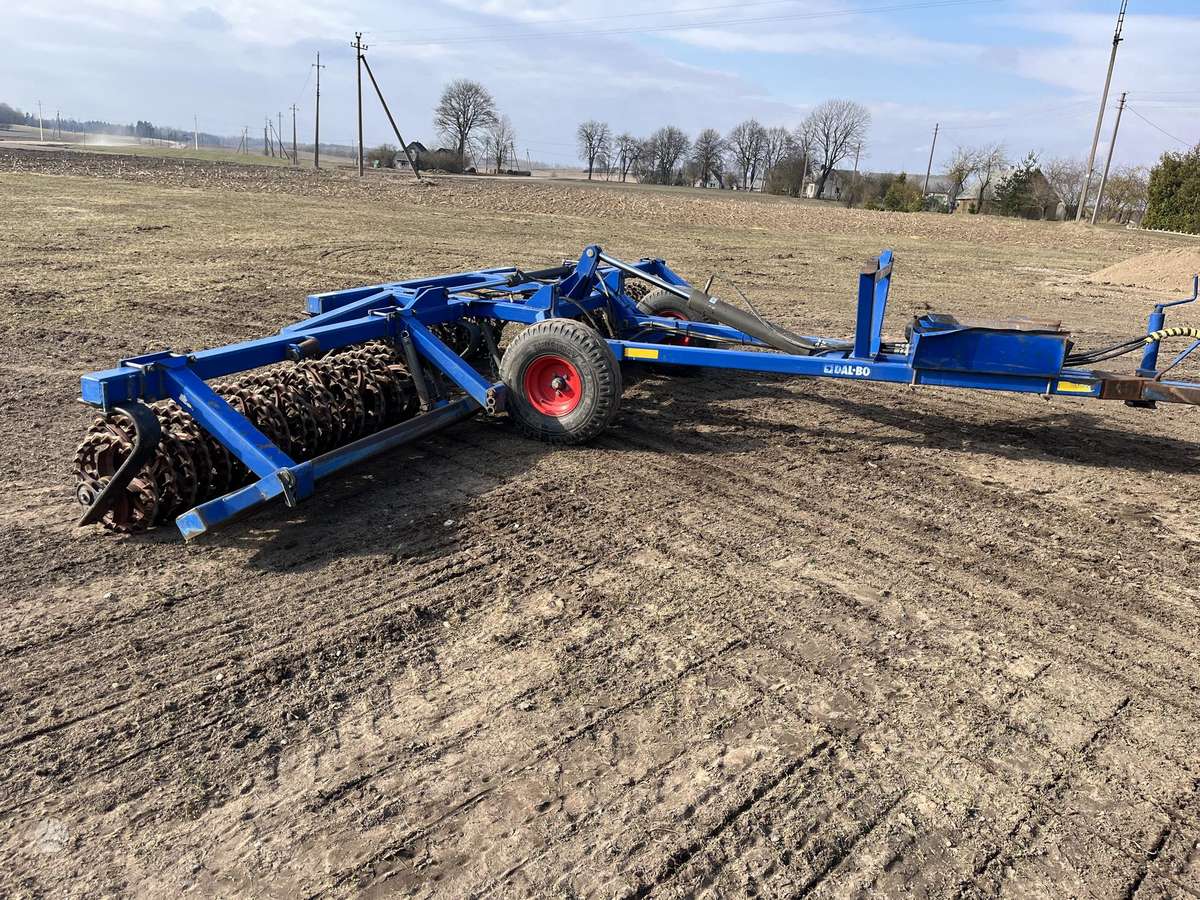 Dalbo Crosskiller 6.2, compacting, leveling rollers