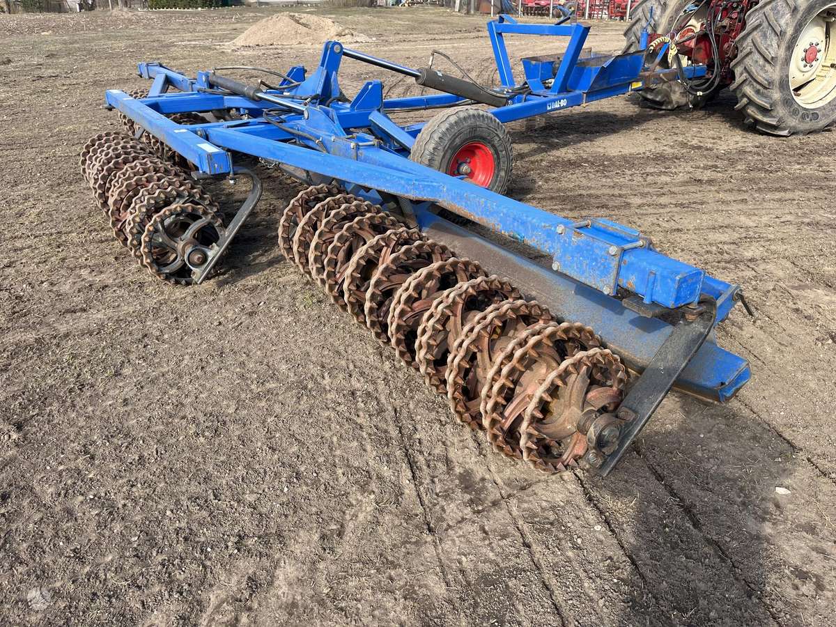 Dalbo Crosskiller 6.2, compacting, leveling rollers
