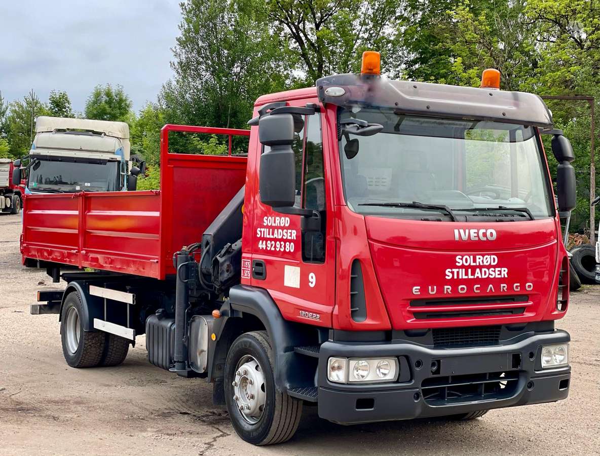 Iveco EUROCARGO, dumpers with crane