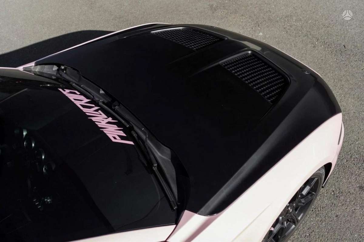 Ford Mustang hood (front, rear)