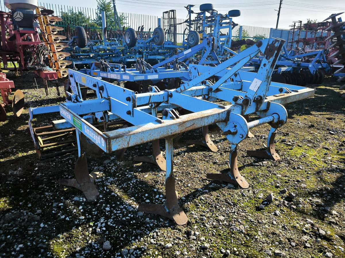 Lemken Smaragd 9, scrapers, scrubbers