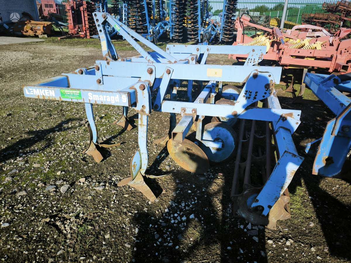 Lemken Smaragd 9, скребки, скрубберы