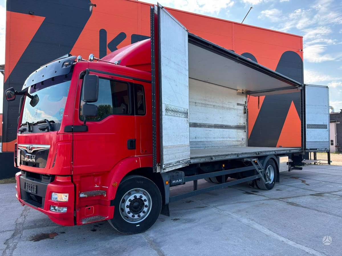 MAN TGM 18.290 4x2, box trucks / box vans