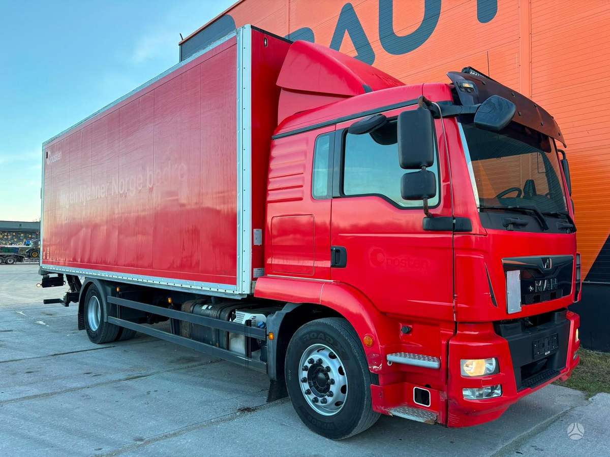 MAN TGM 18.290 4x2, box trucks / box vans