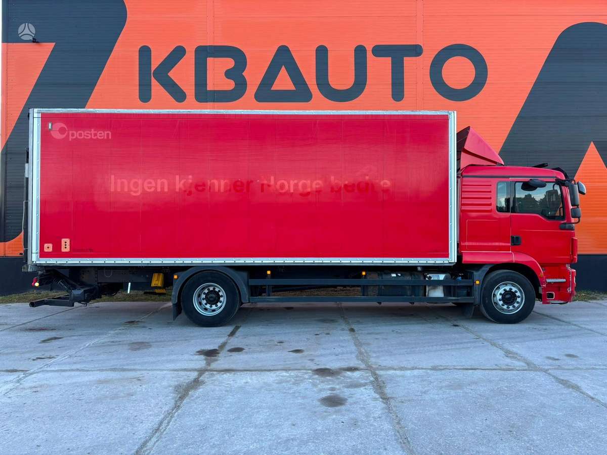 MAN TGM 18.290 4x2, box trucks / box vans