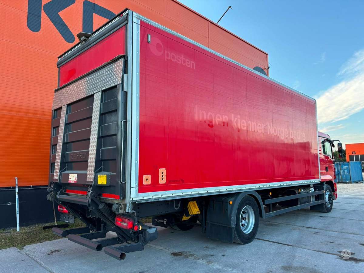 MAN TGM 18.290 4x2, box trucks / box vans