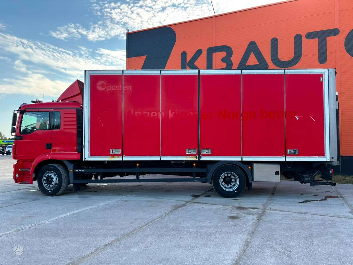 MAN TGM 18.290 4x2, box trucks / box vans