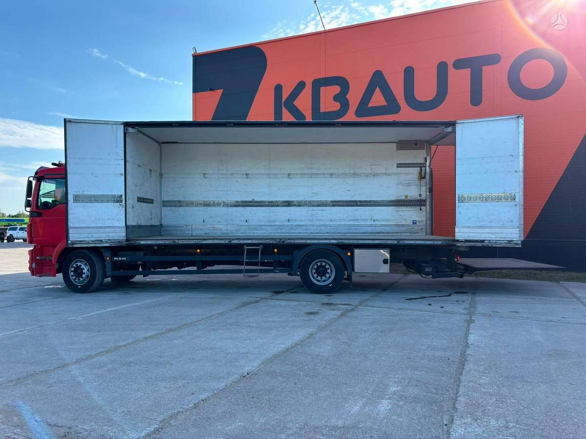 MAN TGM 18.290 4x2, box trucks / box vans