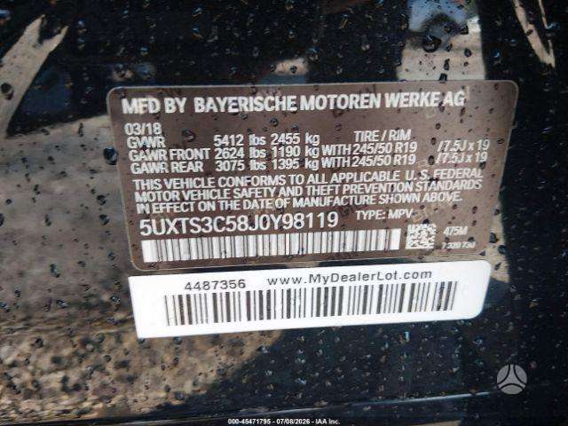 BMW X3, off-road / crossover