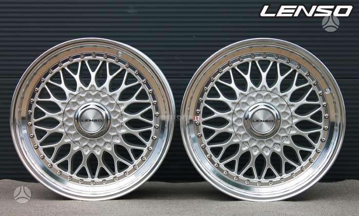 LENSO BSX Gloss Silver, легкосплавные , R15