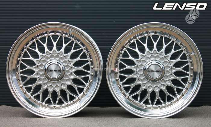 LENSO BSX Gloss Silver, легкосплавные , R15