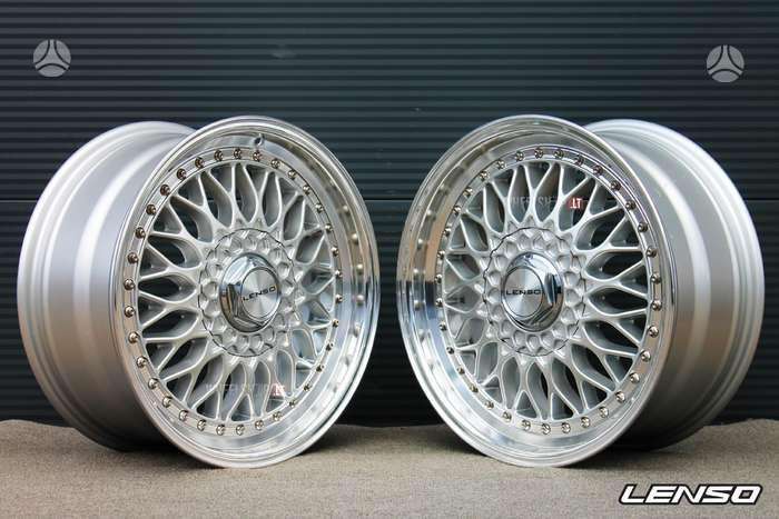 LENSO BSX Gloss Silver, легкосплавные , R15