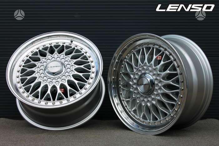 LENSO BSX Gloss Silver, легкосплавные , R15