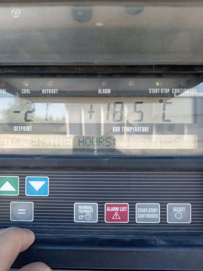 Krone SDR27, šaldytuvai