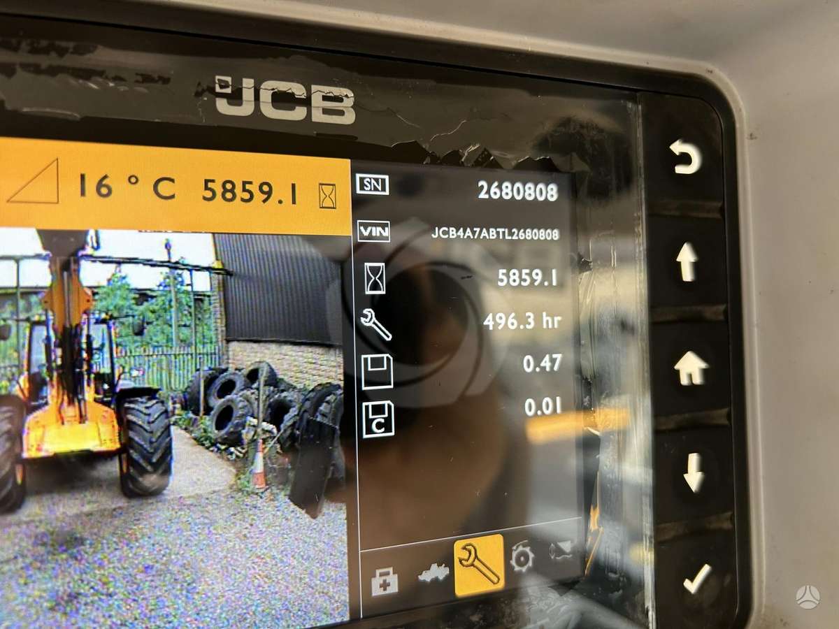 JCB 435S, самоходные погрузчики