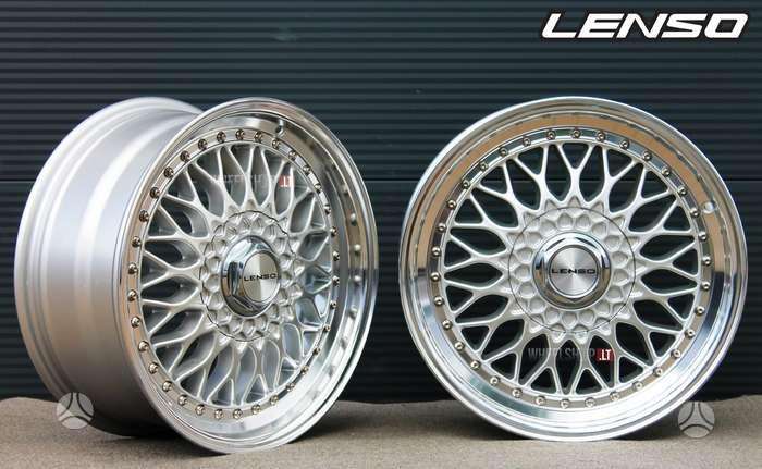 LENSO BSX Gloss Silver, легкосплавные , R15