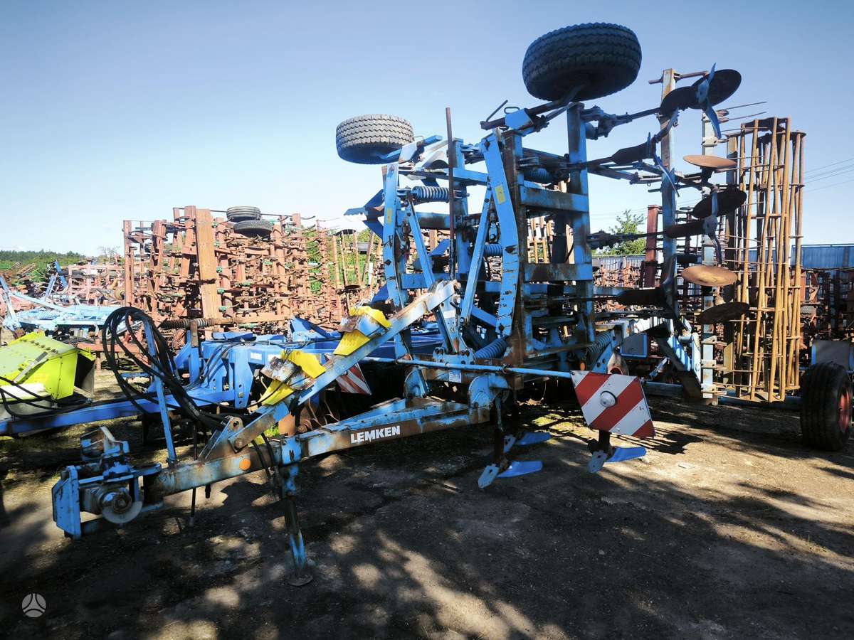 Lemken Smaragd 9 d500, scrapers, scrubbers