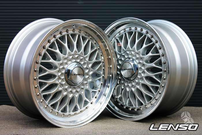 LENSO BSX Gloss Silver, легкосплавные , R19