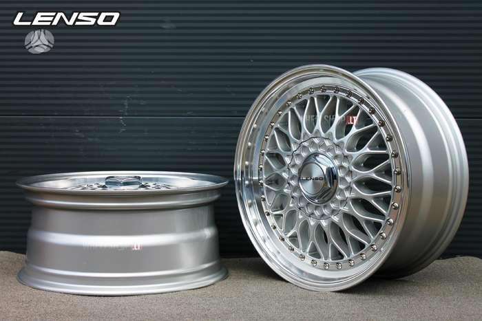 LENSO BSX Gloss Silver, light alloy, R19