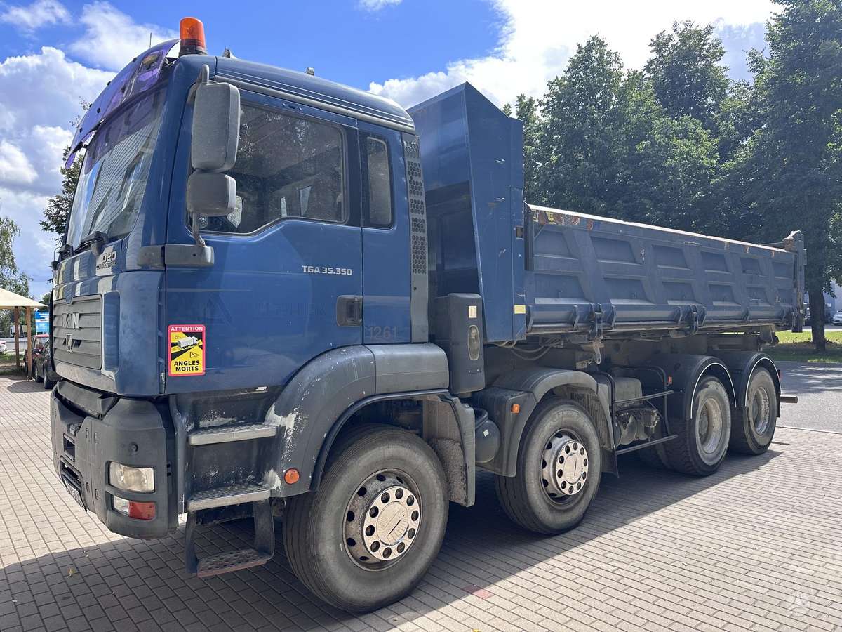 MAN TGA 35.350, dumpers / tippers