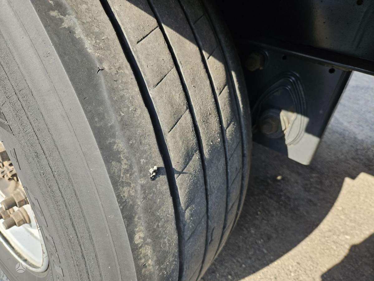 Krone SD, bortinės su tentu