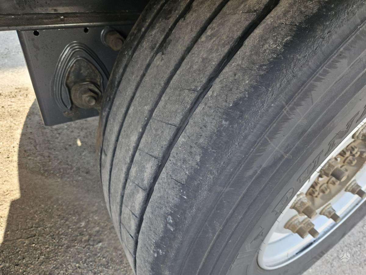 Krone SD, bortinės su tentu