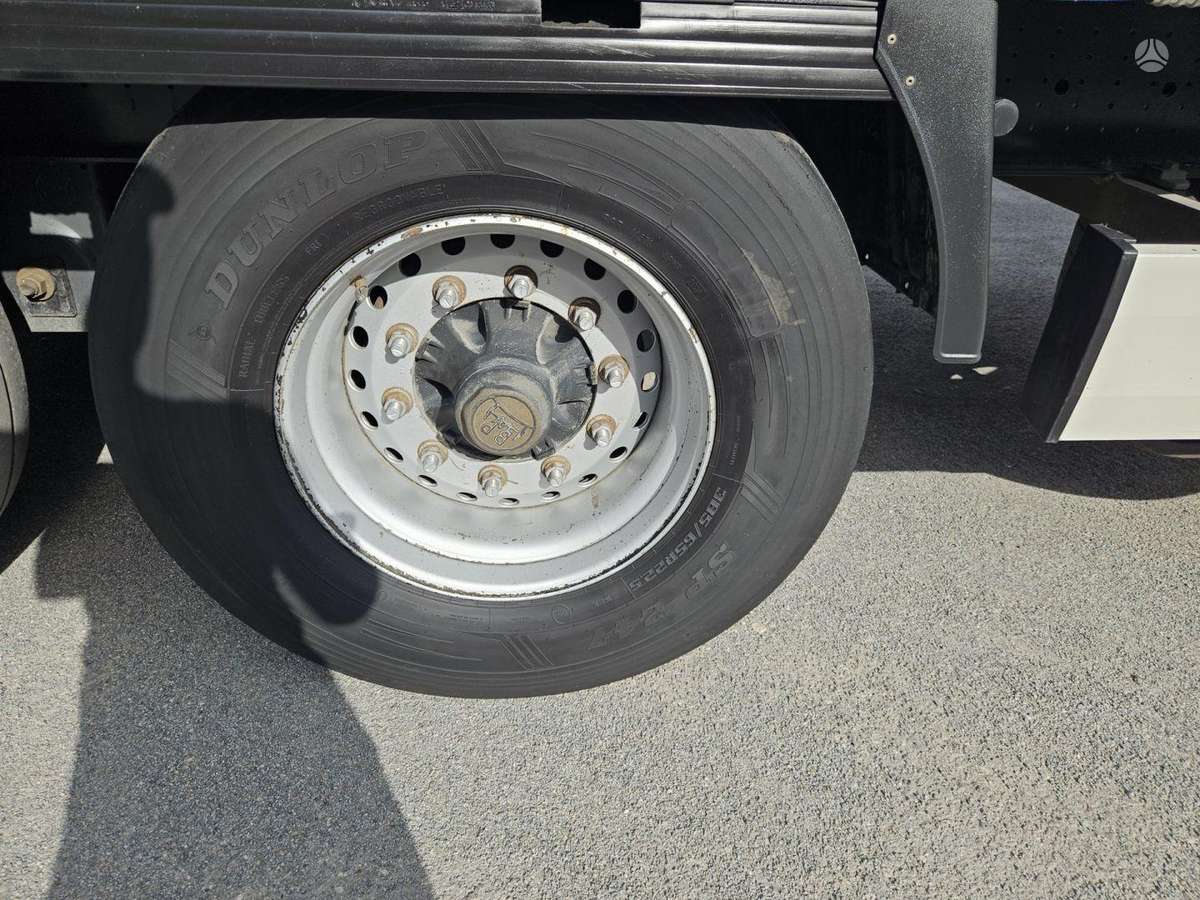 Krone SD, bortinės su tentu